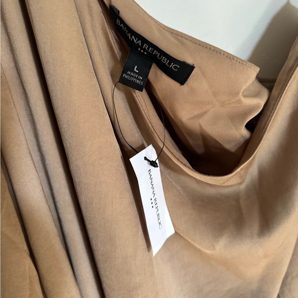 Banana Republic One Shoulder Tan Dress - Picture 4 of 7